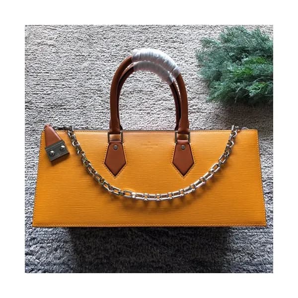 Louis Vuitton Sac Tricot Monogram Vernis Tote Shou… - 1