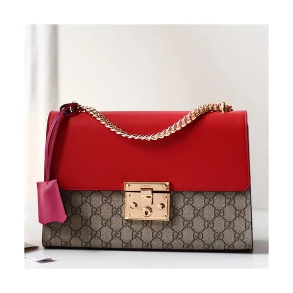Gucci Pad Lock Supreme Women Shoulder Bag,30CM - 구… - 1