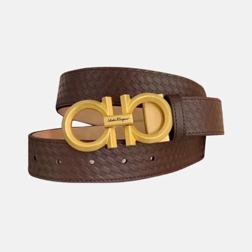 Salvatore Ferragamo 2019 Mens Business Gancini Buc… - 1