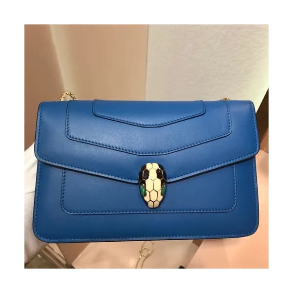 Bvlgari Serpenti Forever Chain Shoulder Bag,22CM -… - 1