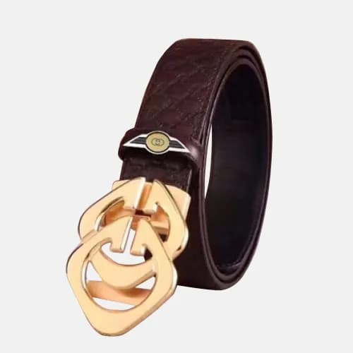 Gucci 2019 Mens Signature GG Steel Buckle Leather … - 1