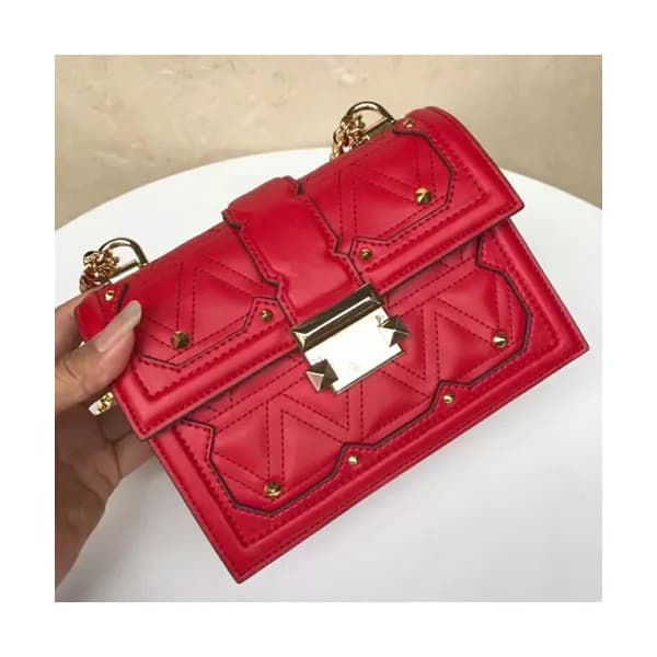 Michael Kors 2019 Leather Chain Cross Bag, 21CM - … - 1