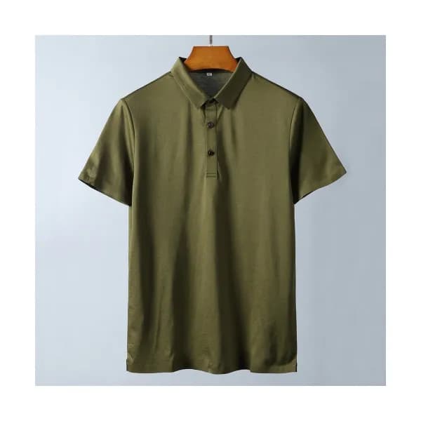 Armani 2019 Mens Polo Cotton Short Sleeved Tshirt … - 1