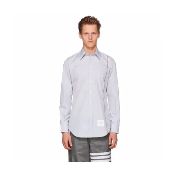 [클래식]Thom Browne 2019 Mens Slim Fit Stripe Cotton … - 1