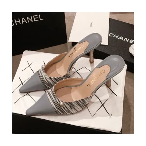 [미니멀]Chanel 2019 Women's Pearl Jacquard Bloafe… - 1
