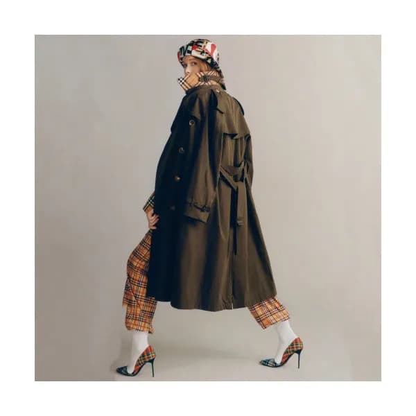 Burberry 2019 Womens Classic Heritage Trench Coat … - 1