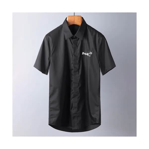 Christian Dior 2019 Mens Slim Fit Logo Cotton Shor… - 1