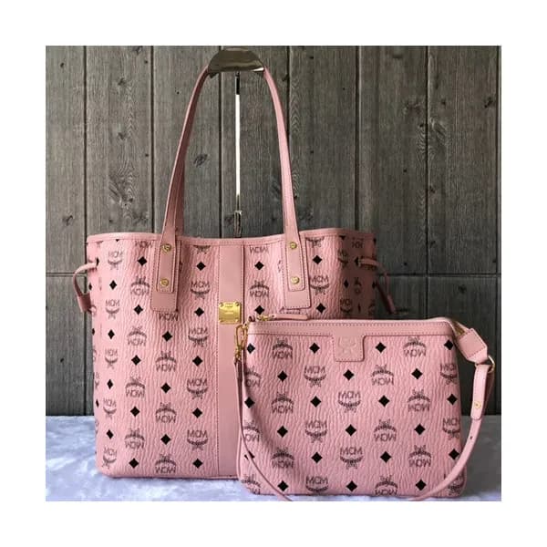MCM Visetos Tote Shoulder Shopper Bag,33cm - 엠씨엠 여… - 1