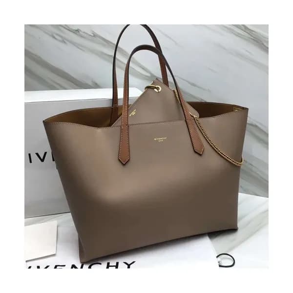 Givenchy 2019 Leather Tote Shoulder Shopper Bag,35… - 1