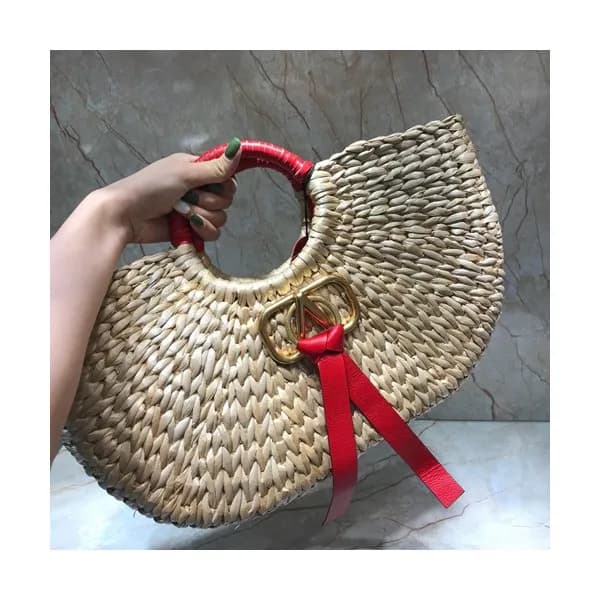Valentino 2019 V-ring Tote Bag,40CM - 발렌티노 2019 브이… - 1