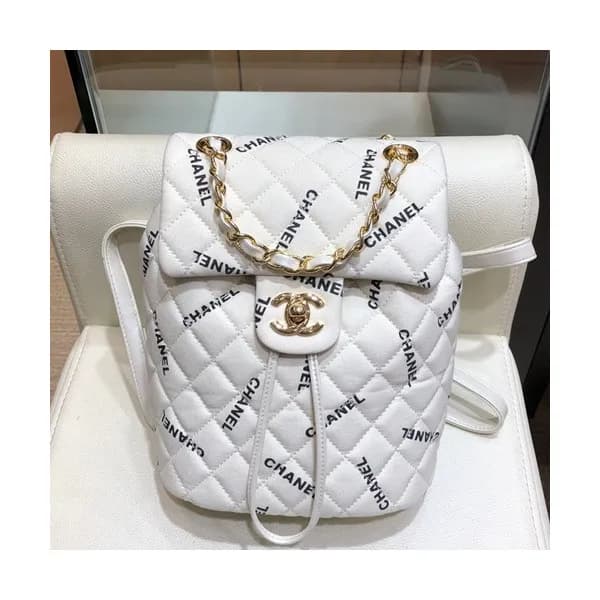 Chanel 2019 Canvas Women Back Pack ,22CM - 샤넬 2019…