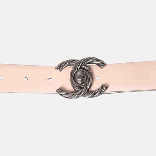 Chanel 2019 Ladies Leather Belt - 샤넬 2019 여성용 레더 벨… - 1