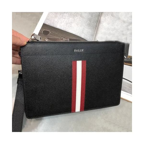 Bally 2019 Leather Clutch Bag - 발리 2019 레더 남성용 클러치… - 1