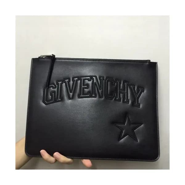 Givenchy 2019 Leather Clutch Bag,30cm - 지방시 2019 레… - 1