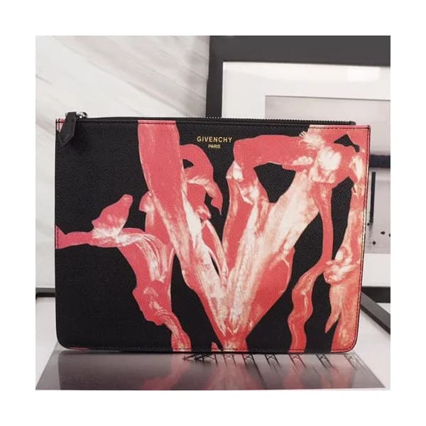Givenchy 2019 Leather Clutch Bag,30cm - 지방시 2019 레… - 1