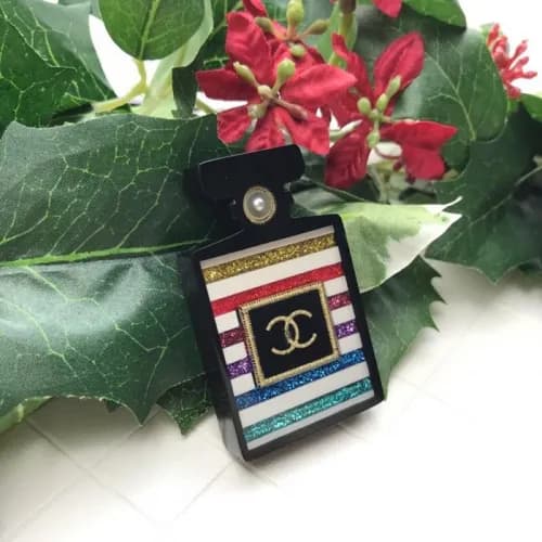 Chanel Brooch -샤넬 브로치cha0153.컬러(블랙) - 1
