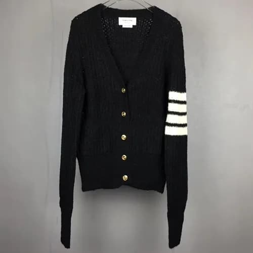Thom Browne 2019 Wm/Mm Wool V-neck Cardigen - 톰브라운… - 1