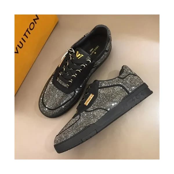 Louis vuitton 2019 Mens Leather Sneakers - 루이비통 2… - 1