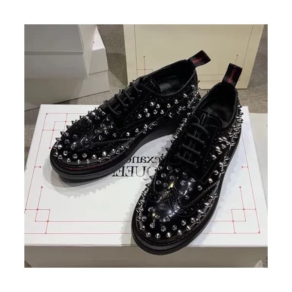 Alexander McQueen 2019 Ladies Leather Sneakers - 알… - 1