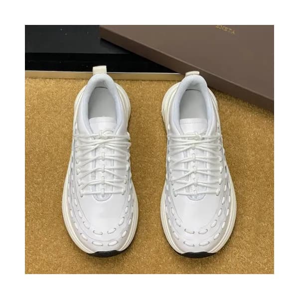 Bottega Veneta 2019 Mens Leather Running Shoes - 보… - 1
