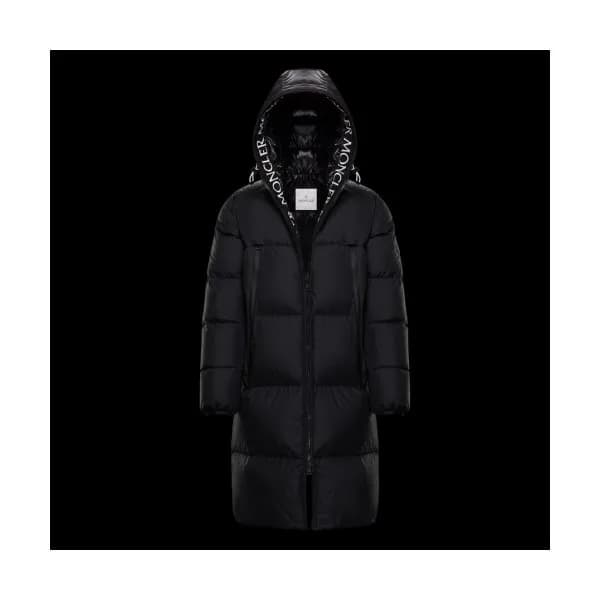 Moncler 2019 Mm/Wm Patch Logo Modern Long Down Hoo… - 1