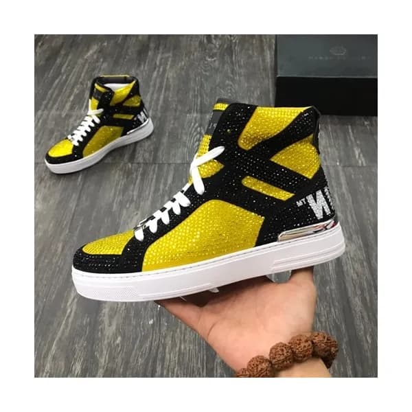 Philipp plein 2019 Mens Leather Sneakers - 필립플레인 … - 1