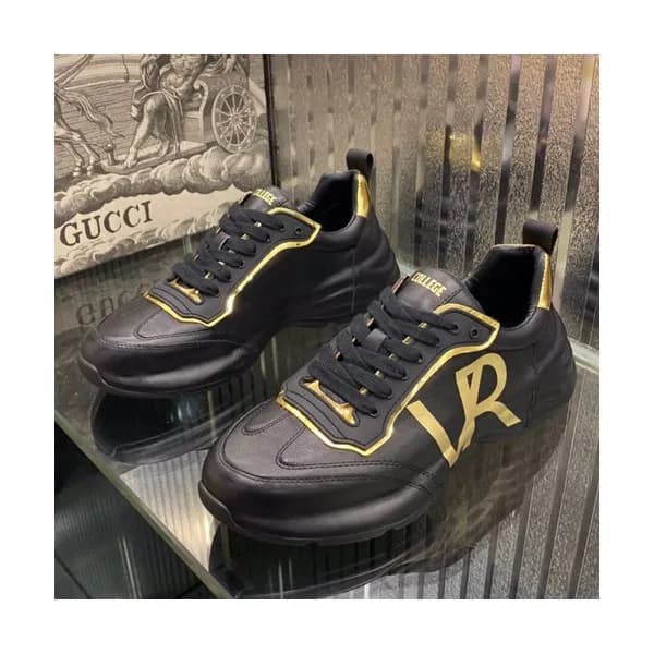 Gucci 2019 Mens Leather Sneakers - 구찌 2019 남성용 레더 … - 1