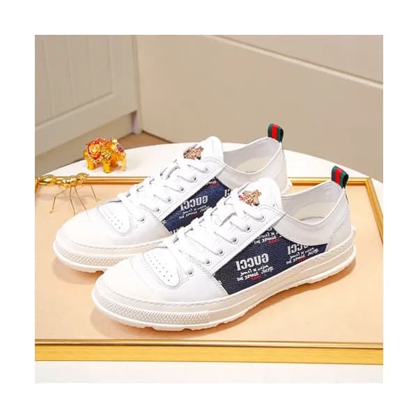 Gucci 2019 Mens Leather Sneakers - 구찌 2019 남성용 레더 … - 1