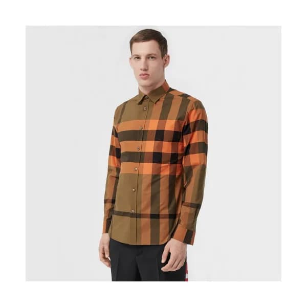 Burberry 2019 Mens Vintage Logo Cotton shirt - 버버리… - 1