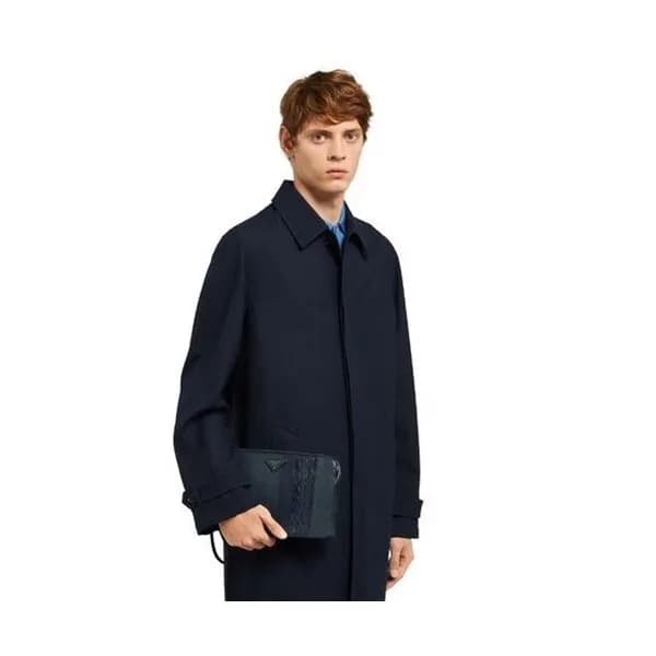 Prada Mens 2019 Mens Leather Clutch Bag ,26.5CM - … - 1