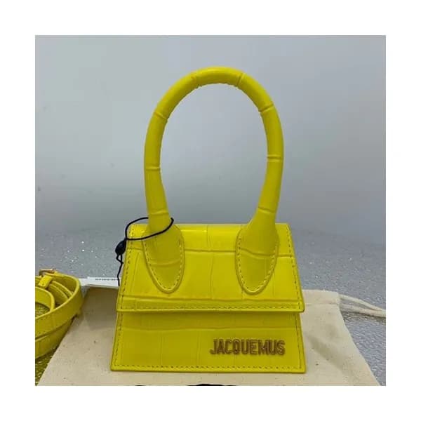 Jacquemus 2019 Leather Mini Tote Shoulder Cross Ba… - 1