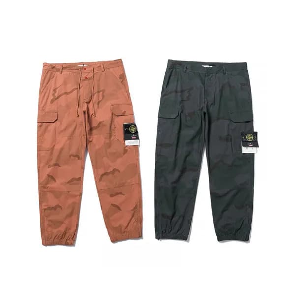 Stone Island 2019 Mens Logo Casual Training Pants … - 1