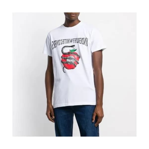 Off-white 2019 Mm/Wm Printing Logo Crew - neck Cot… - 1