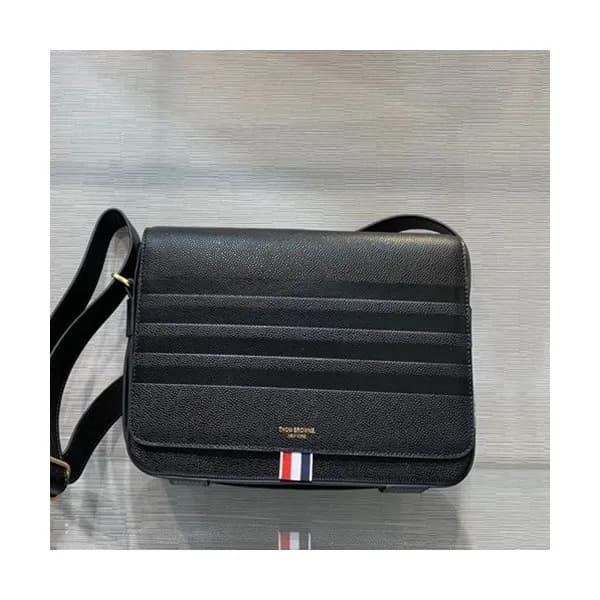 Thom Brown 2019 Leather Shoulder Bag ,27CM - 톰브라운 … - 1