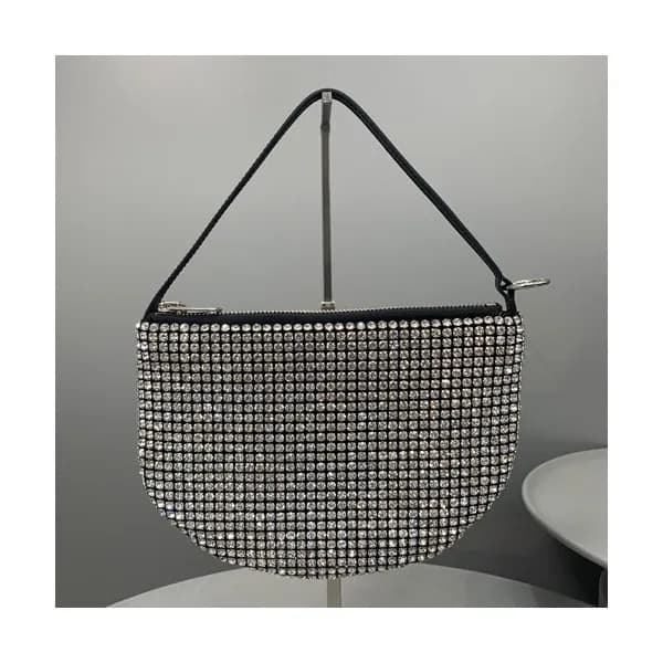 Alexander Wang 2019 Cubic & Leather Tote Shoulder … - 1