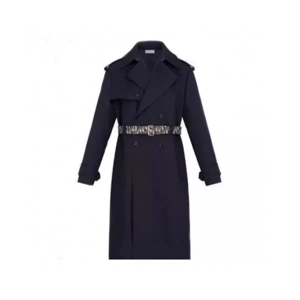 Dior 2020 Mens Business Basic Cotton Trench Coats … - 1