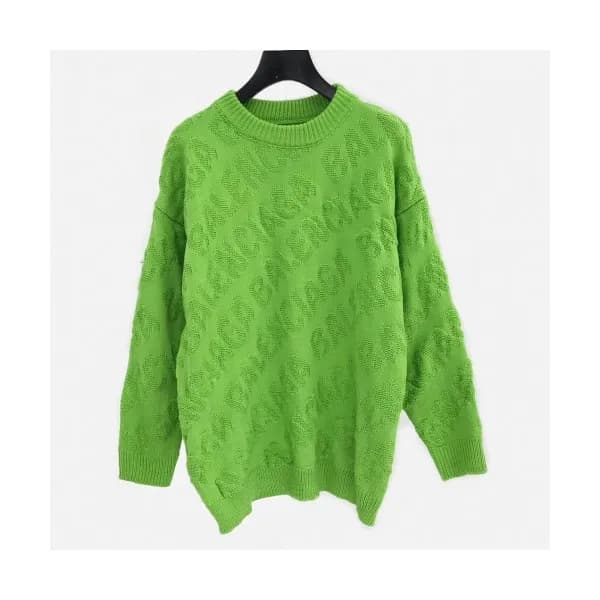 [발렌시아가]Balenciaga 2020 Mm/Wm Logo Crew-neck Sweate… - 1