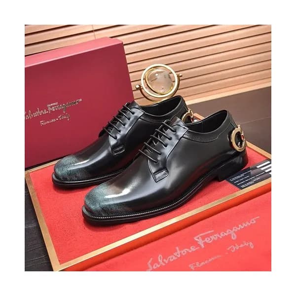 Ferragamo 2020 Mens Leather Oxford Shoes - 페라가모 20… - 1