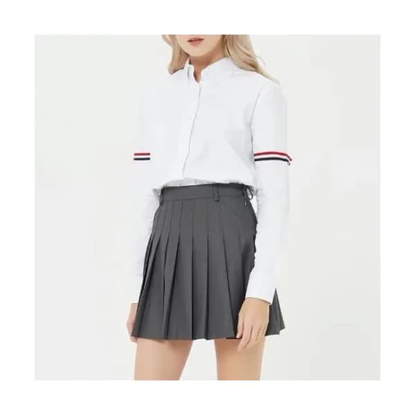 [톰브라운]Thom Browne 2020 Womens Classic Cotton Skirt…