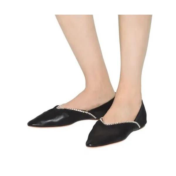 Miumiu 2020 Ladies Leather Flat Shoes - 미우미우 2020 … - 1
