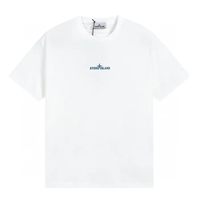[스톤아일랜드]Stone Island 2025 Mens Crew-neck Cotton Sh… - 1