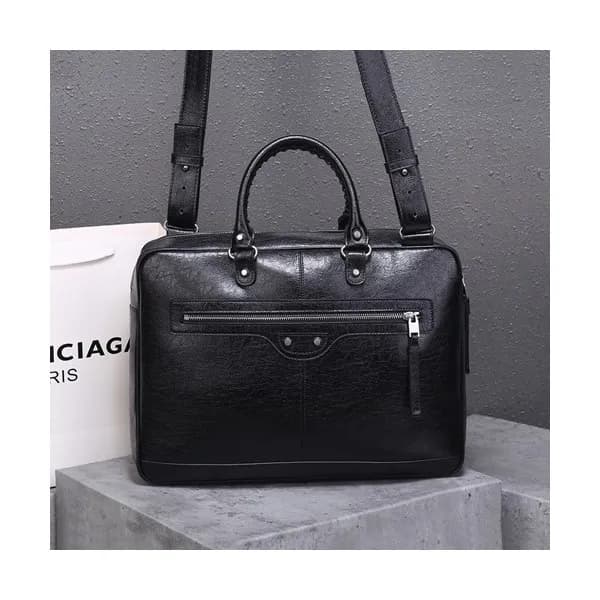 Balenciaga 2020 Leather Mens Business,40cm - 발렌… - 1