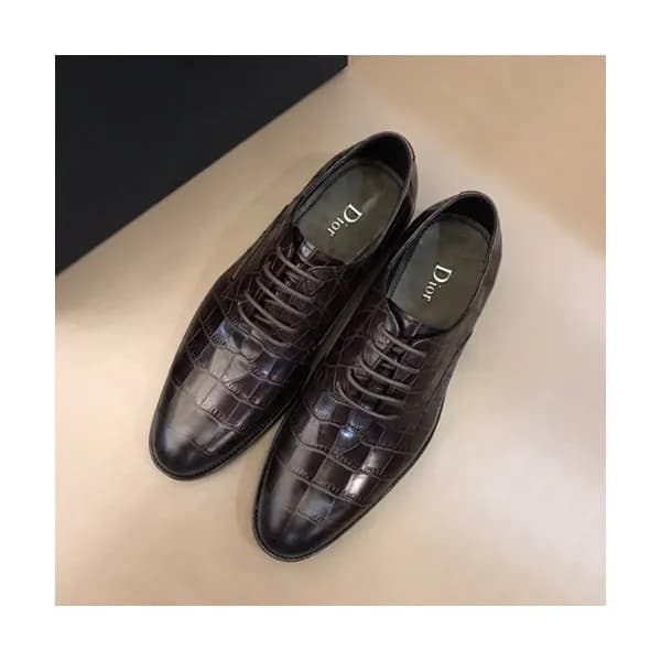 Dior 2020 Mens Leather Oxford Shoes - 디올 2020 남성용… - 1