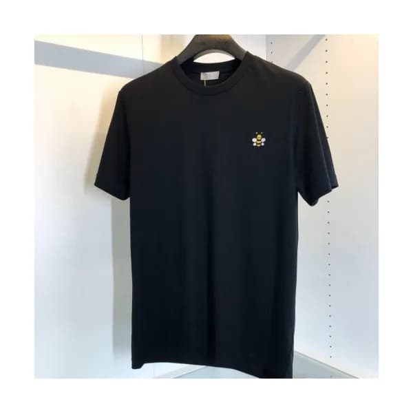 [디올]Dior 2020 Mens Logo Cotton Short Sleeved Overs… - 1