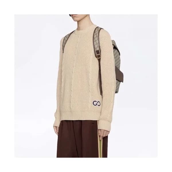Gucci 2020 Mens Logo Crew-neck Sweaters - 구찌 2020 … - 1