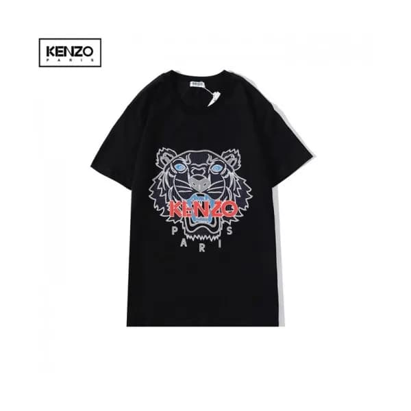 [겐조]Kenzo 2020 Mm/Wm Tiger Cotton Short Sleeved Ts… - 1