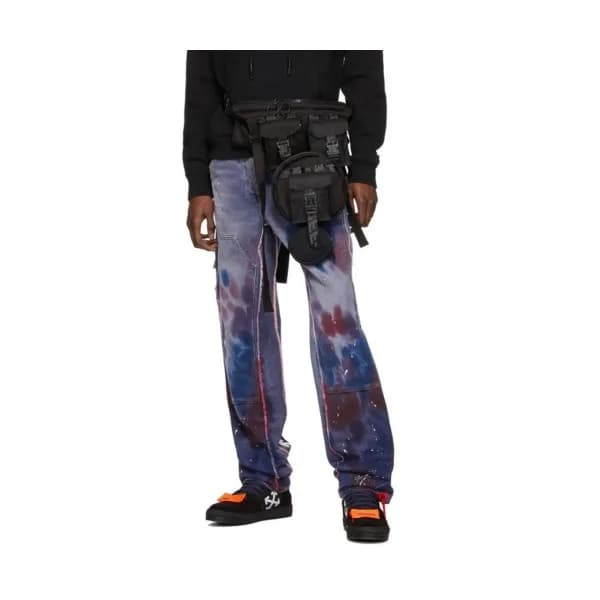 [오프화이트]Off-white 2020 Mens Logo Denim Jeans - 오프화이… - 1
