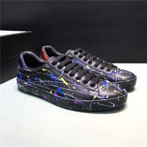 Gucci 2020 Men's Leather Sneakers - 구찌 2020 남성… - 1