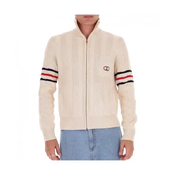 Gucci 2020 Mens Logo Zip-up Sweaters - 구찌 2020 남성 … - 1