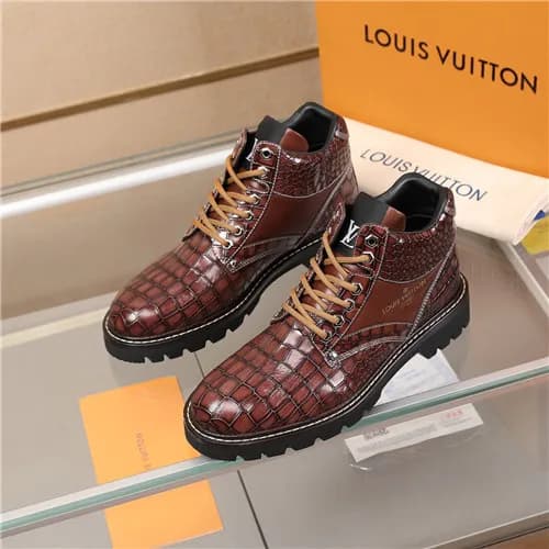 Louis Vuitton 2020 Men's Leather Shoes - 루이비통 … - 1